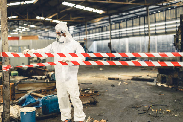 Professional Biohazard technician working in Glenolden, PA